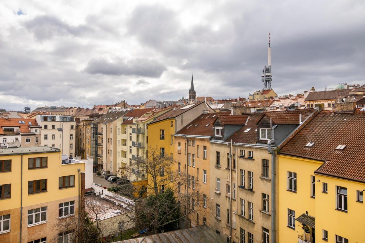شقة Prague Days - Premium Loft W Terrace - View - Netflix - Ac المظهر الخارجي الصورة